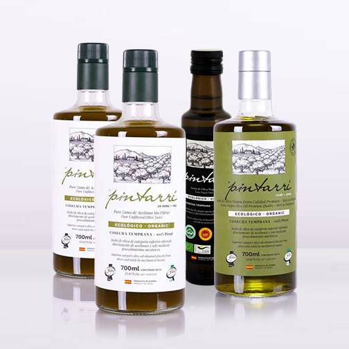 Packs Aceite Pintarré bio cosecha octubre